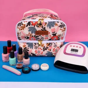 Maletín Porta Cabina y Esmaltes de Manicura