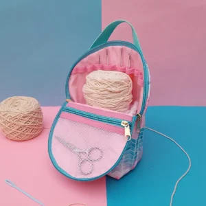 Mini Neceser para Crochet y Tejidos